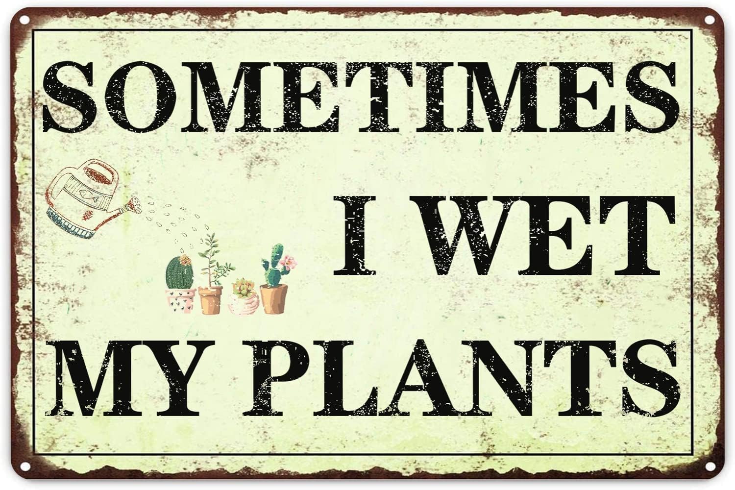 Plant Parenting - Grappige tuindecoratie 'Soms maak ik mijn