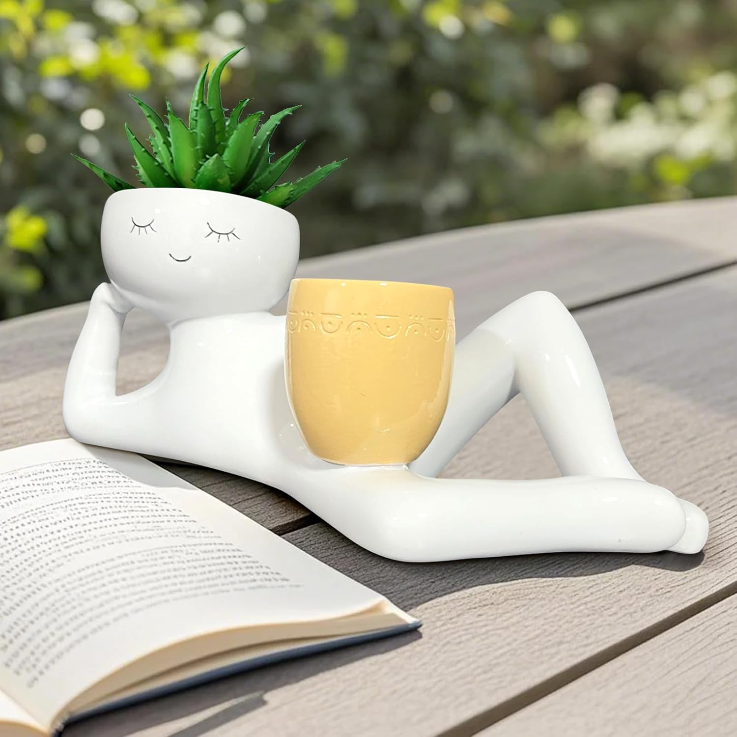 Lazy Little Guy Planter Unieke - Plant Parenting recensie en prijs